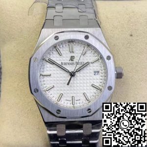 Replica Audemars Piguet Royal Oak 77350ST.OO.1261ST.01 1:1 Best Edition 8F Factory Silver Dial