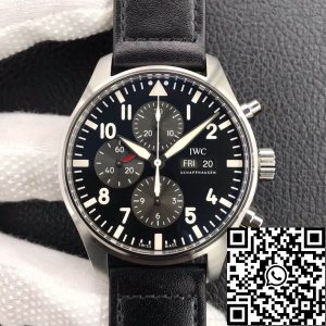 Replica IWC Pilot IW377709 1:1 Best Edition ZF Factory Black Dial