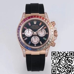 Replica Rolex Daytona 116595RBOW 1:1 Best Edition BL Factory Rose Gold Swiss ETA4130