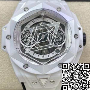 Replica Hublot Big Bang Sang Bleu II 418.HX.2001.RX.MXM21 1:1 Best Edition BB Factory White Ceramics