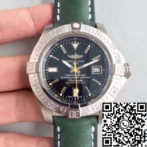 Replica Breitling Avenger II A1733110/BC30/435X/A20BASA.1 GF Factory 1:1 Best Edition Swiss ETA2836 Dark Green Dial