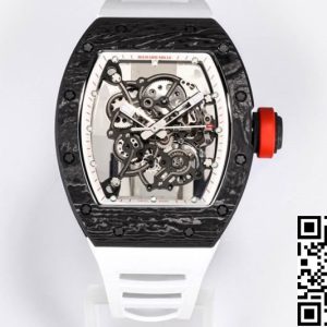 Replica Richard Mille RM-055 1:1 Best Edition BBR Factory Carbon Fiber Case