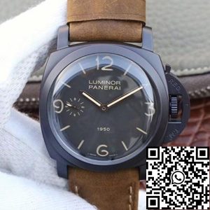 Replica Panerai Luminor PAM375 ZF Factory Mechanical Watches 1:1 Best Edition Swiss ETA P3000 PVD Plated Titanium Case