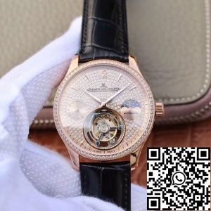 Replica Jaeger-LeCoultre Master Complication Functions Real Tourbillon 1:1 Best Edition Swiss Hand-winding 3310 Rosegold