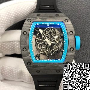 Replica Richard Mille RM055 1:1 Best Edition ZF Factory Carbon Fiber Case