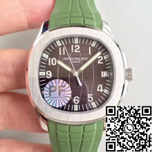 Replica Patek Philippe Aquanaut Jumbo 5167A-008 PF Factory 1:1 Best Edition Swiss ETA324 Black-grey Gradient Textured Dial