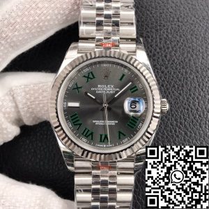 Replica Rolex Datejust M126334-0022 1:1 Best Edition EW Factory Dark Grey Gial