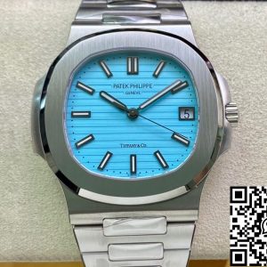 Replica Patek Philippe Nautilus 5711/1A-018 170th Anniversary 1:1 Best Edition PPF Factory Tiffany Blue Dial