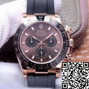 Replica Rolex Daytona M116515LN-0041 1:1 Best Edition Noob Factory Chocolate Dial Swiss ETA4130