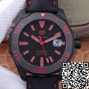Replica Tag Heuer Aquaracer WAY208C.RHZ4937 1:1 Best Edition V6 Factory Black Dial Swiss ETA2824-2