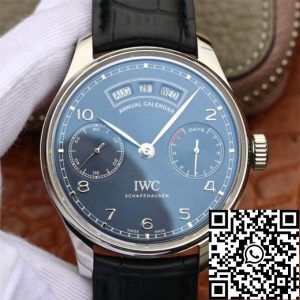 Replica IWC Portugieser IW503502 1:1 Best Edition ZF Factory Blue Dial