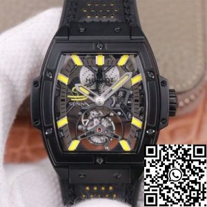 Replica Hublot Masterpiece Tourbillon 906.ND.0129.VR.AES12 1:1 Best Edition JB Factory Skeletonized Dial Swiss HUB 9006