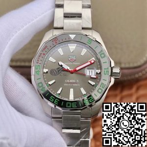 Replica Tag Heuer Aquaracer Calibre 5 Chinese Super League 43mm 1:1 Best Edition Stainless Steel Bracelet Swiss ETA 2824-2