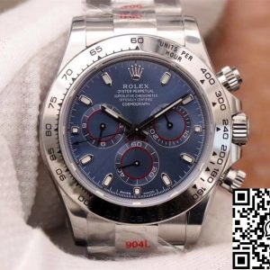 Replica Rolex Daytona Cosmograph 116509-78599 1:1 Best Edition Noob Factory Blue Dial Swiss ETA4130