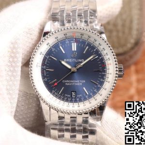 Replica Breitling Navitimer Automatic 38 A17325211C1A1 1:1 Best Edition KOR Factory Blue Dial Swiss SW200