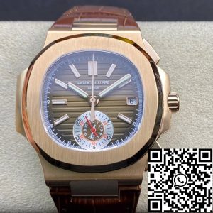 Replica Patek Philippe Nautilus 5980R-001 1:1 Best Edition 3K Factory V2 Brown Dial