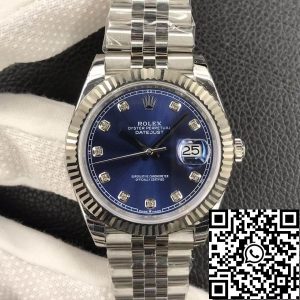 Replica Rolex Datejust M126234-0037 1:1 Best Edition EW Factory Blue Dial