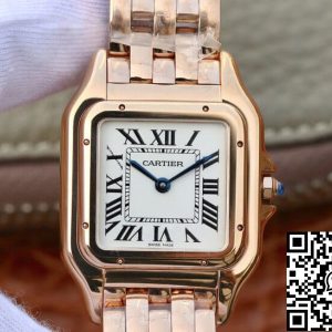 Replica Panthere De Cartier WGPN0007 27MM 1:1 Best Edition 8848 Factory Rose Gold