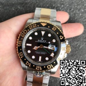 Replica Rolex GMT Master II 116713-LN-78203 1:1 Best Edition AR Factory Black Dial