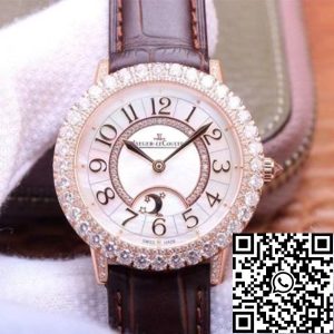 Replica Jaeger LeCoultre Rendez Vous Q3523570 1:1 Best Edition ZF Factory Rose Gold Diamond Swiss ETA925B/1