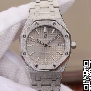 Replica Audemars Piguet Royal Oak 15454BC.GG.1259BC.01 1:1 Best Edition JH Factory Rhodium Dial