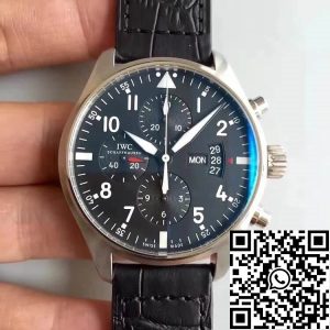 Replica IWC Pilot IW37777 1:1 Best Edition ZF Factory Black Dial
