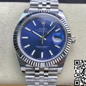 Replica Rolex Datejust M126334-0002 1:1 Best Edition EW Factory Blue Dial