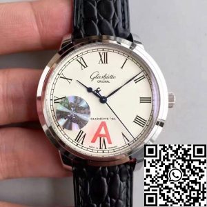 Replica Glashutte Original Senator 1-39-59-01-02-04 FK Factory 1:1 Best Edition Swiss ETA2824 White Dial