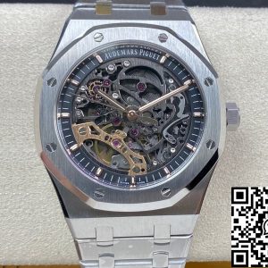 Replica Audemars Piguet Royal Oak 15407ST.OO.1220ST.01 1:1 Best Edition APS Factory Dark Grey Dial