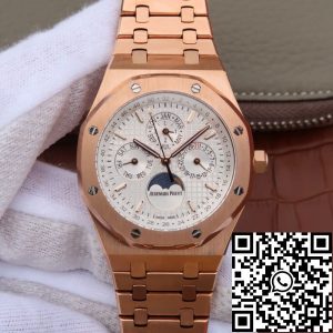 Replica Audemars Piguet Royal Oak 26574OR.OO.1220OR.01 JF Factory 1:1 Best Edition Swiss ETA5134