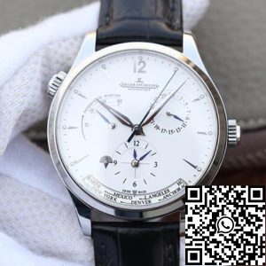 Replica Jaeger-LeCoultre Master Geographic 1428421 1:1 Best Edition Swiss ETA939A/1 Silver Dial
