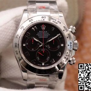 Replica Rolex Daytona Cosmograph 116509-78599 1:1 Best Edition Noob Factory Black Dial Swiss ETA4130