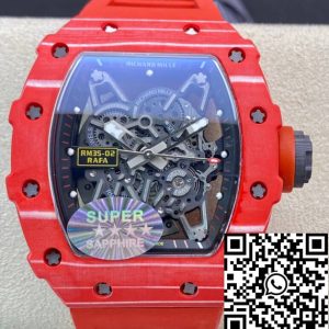 Replica Richard Mille RM035-02 1:1 Best Edition RM Factory Red Case