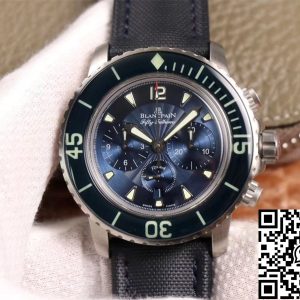 Replica Blancpain Fifty Fathoms 5085FB-1140-52B 1:1 Best Edition OM factory Blue Dial Swiss ETA7750
