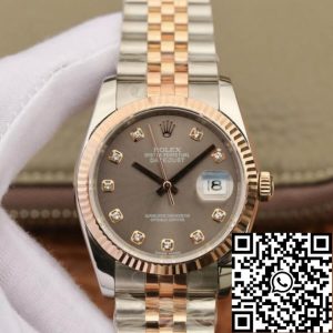 Replica Rolex Datejust 116231 1:1 Best Edition GM Factory Diamond-set Dial