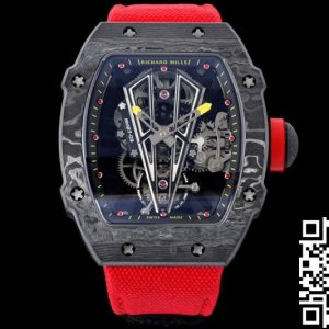 Replica Richard Mille RM27-03 Rafael Nadal Tourbillon 1:1 Best Edition RM Factory Red Strap