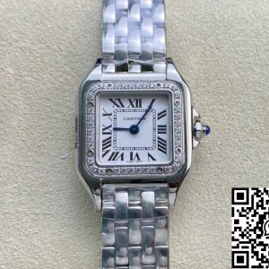 Replica Panthere De Cartier W4PN0007 1:1 Best Edition 8848 Factory Stainless Steel