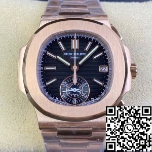 Replica Patek Philippe Nautilus 5980/1R-001 1:1 Best Edition 3K Factory V2 Black Dial