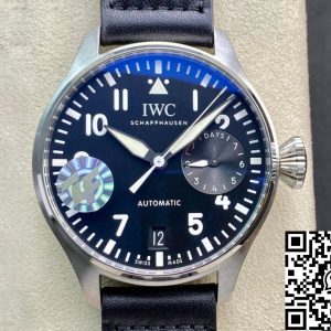 Replica IWC Pilot 46MM 1:1 Best Edition ZF Factory Stainless Steel Black Dial