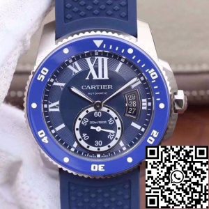 Replica Calibre De Cartier Diver WSCA0011 JF Factory 1:1 Best Edition Swiss ETA2836-2