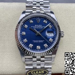 Replica Rolex Datejust M126234-0057 36MM 1:1 Best Edition Clean Factory Blue Dial