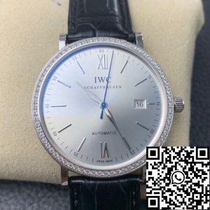 Replica IWC Portofino IW356514 1:1 Best Edition V7 Factory Diamond Bezel