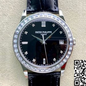 Replica Patek Philippe Calatrava 5298P-012 1:1 Best Edition ZF Factory Black Dial