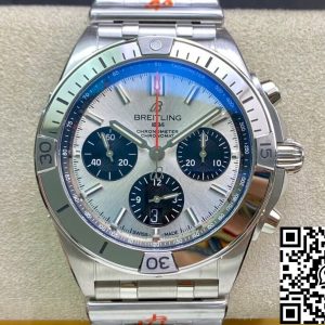 Replica Breitling Chronomat AB0134101G1A1 1:1 Best Edition GF Factory White Dial
