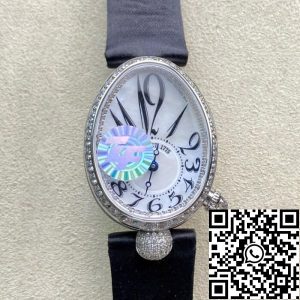 Replica Breguet Reine De Naples 8928BB/5W/944/DD0D3L 1:1 Best Edition ZF Factory Silvery White Dial