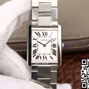 Replica Cartier Tank W5200013 1:1 Best Edition K11 Factory Stainless Steel