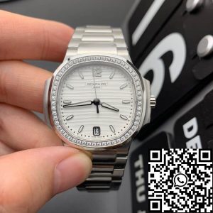 Replica Patek Philippe Nautilus 7118/1200A-010 1:1 Best Edition 3K Factory White Dial