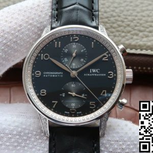 Replica IWC Portugieser IW371440 1:1 Best Edition ZF Factory Black Dial
