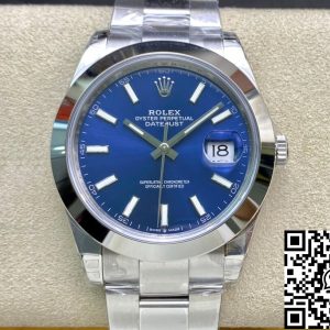 Replica Rolex Datejust M126300-0001 1:1 Best Edition VS Factory Blue Dial
