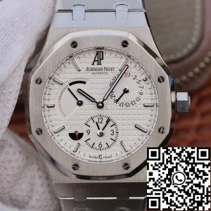 Replica Audemars Piguet Royal Oak 26120ST.OO.1220ST.02 TWA Factory 1:1 Best Edition Swiss ETA2329 White textured dial